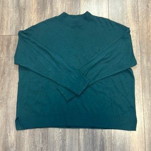 Teal Old Navy Mock Neck - XL